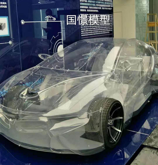 菏泽透明车模型